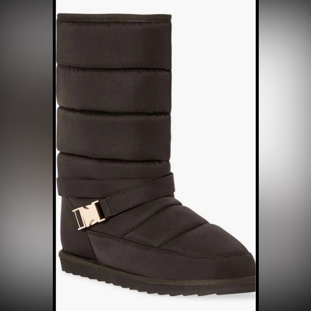 NWT JUSTFAB Boots Black Size 8